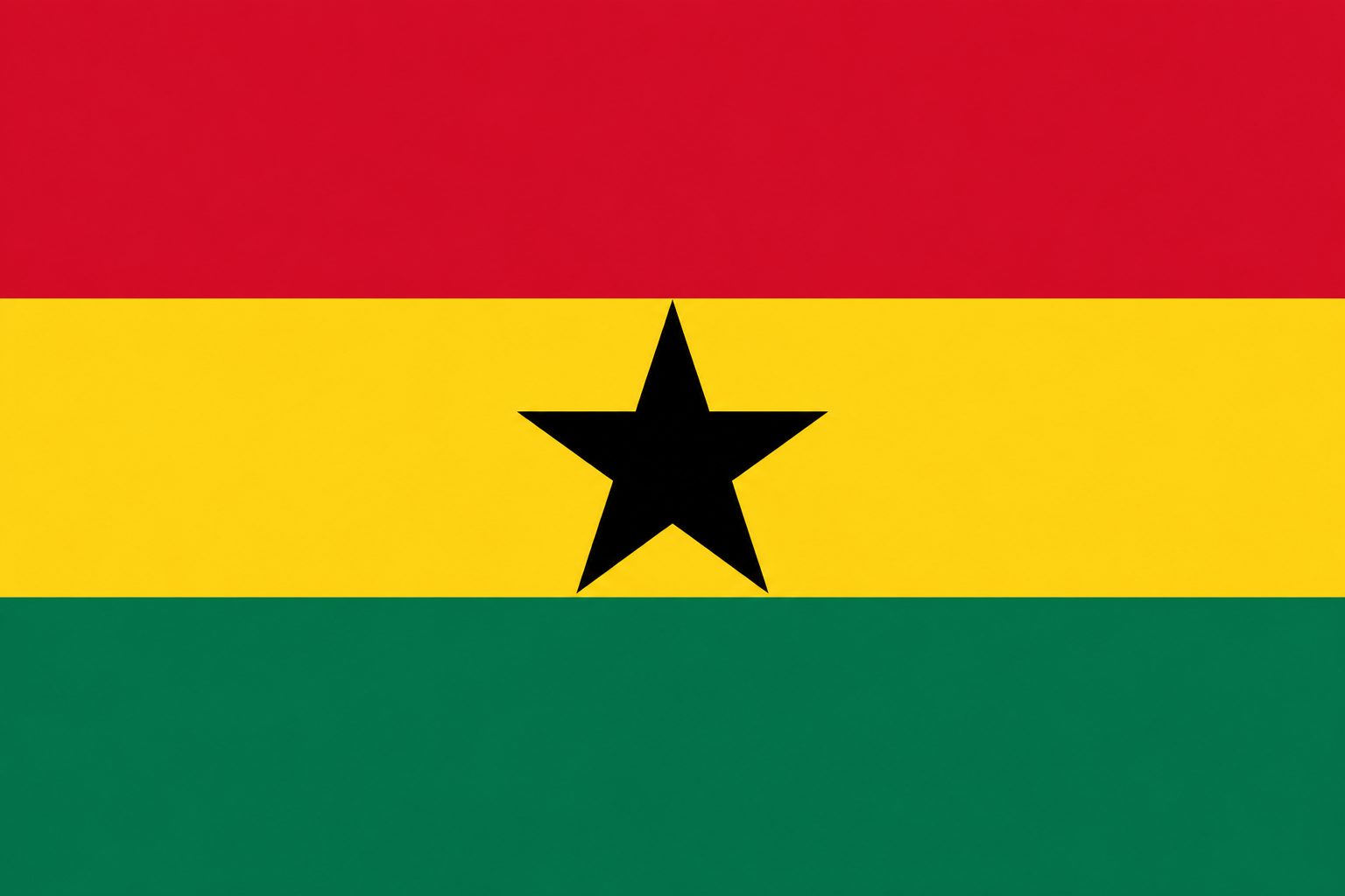 Bandera de Ghana